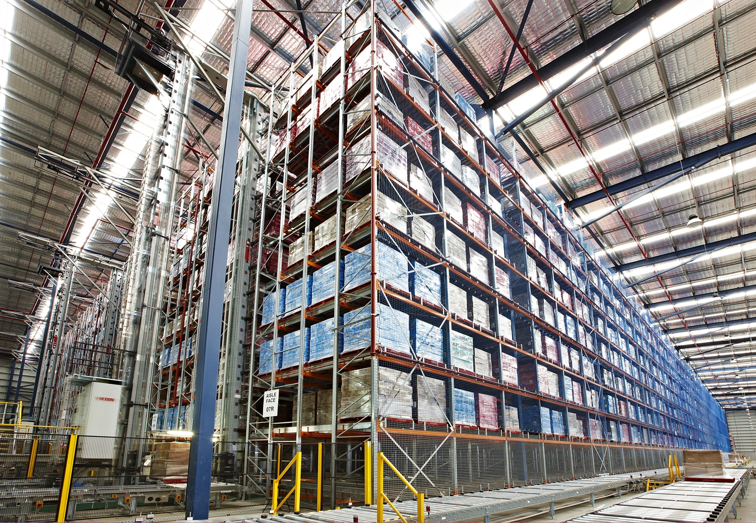 Flow Through Racking